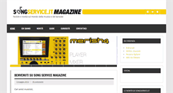 Desktop Screenshot of magazine.songservice.it